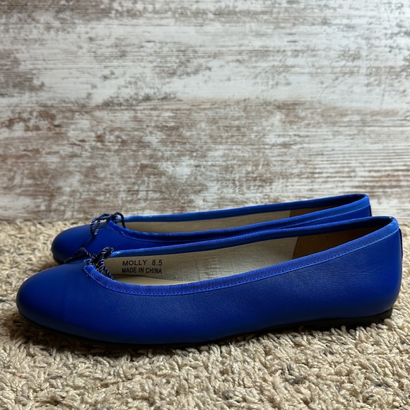 French Sole Womens Nicky Hilton - Kathy Navy Ballet Flats Size 8 Medium (B, M) - Picture 7 of 10